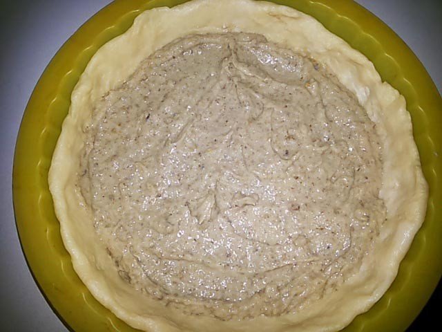 Пирог из песочного теста