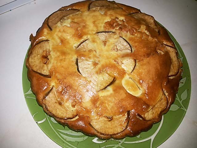 Тирольский пирог яблочный