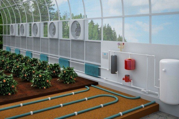 Радиаторы отопления для теплиц