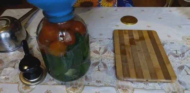 Видеоролик соуса с помидор с сельдереем