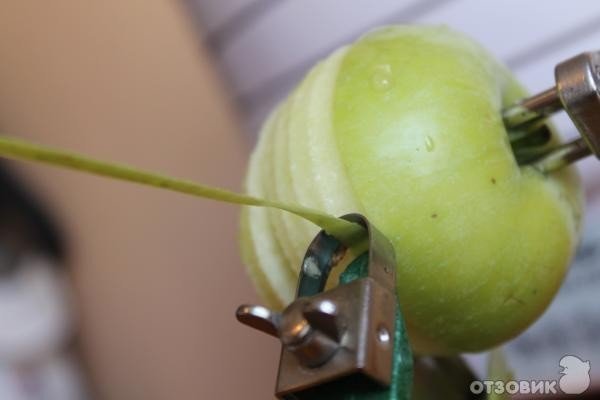 Прибор для очистки и нарезки фруктов и овощей ezidri apple peeler