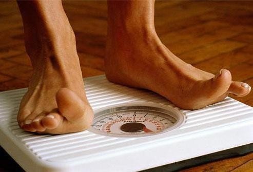 Похудение весы ноги